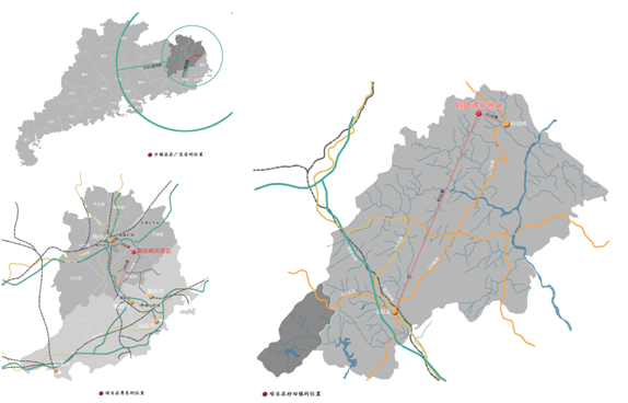 1,规划范围 (1)总体规划范围:规划对象为铜鼓峰景区,位于广东省丰顺县图片